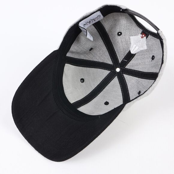 Assassin’s Creed Embroidered Logo Snapback Ball Cap Hat Gray Black 2016 - Picture 9 of 12